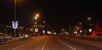 Kayseri'de eksi 11 derecede kısıtlama sessizliği