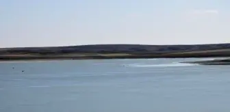 Konya'daki Küçük Göl dondu