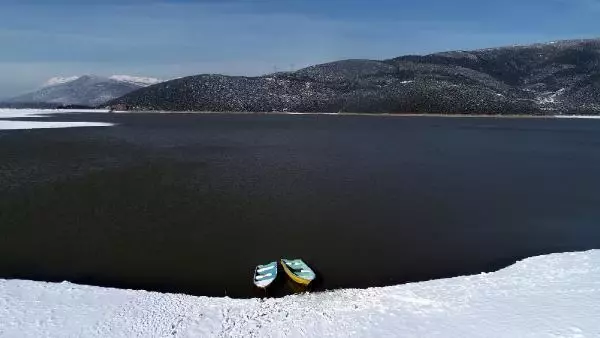 Kuruma noktasına gelen Gölbaşı Barajı'nın su seviyesi yağışlarla arttı Kuruma noktasına gelen Gölbaşı Barajı'nın su seviyesi yağışlarla arttı
