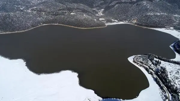 Kuruma noktasına gelen Gölbaşı Barajı'nın su seviyesi yağışlarla arttı Kuruma noktasına gelen Gölbaşı Barajı'nın su seviyesi yağışlarla arttı