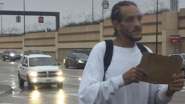 Started at Delonte West rehabilitation center seen begging on the street