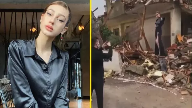 Yaklaşan İstanbul depremine dikkat çekmek için enkaz üzerinde poz veren Itır Esen, tepkilerin ardından ilk kez konuştu Yaklaşan İstanbul depremine dikkat çekmek için enkaz üzerinde poz veren Itır Esen, tepkilerin ardından ilk kez konuştu