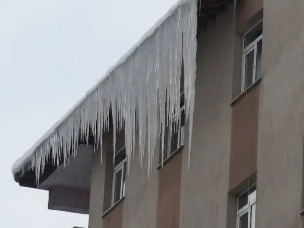 Ağrı -27.7 ile buz kesti Ağrı -27.7 ile buz kesti