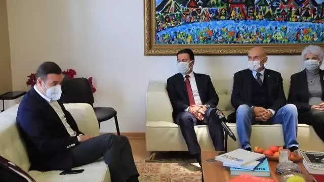 CHP Genel Başkan Yardımcısı Akın, Bodrum Belediye Başkanı Aras'ı ziyaret etti CHP Genel Başkan Yardımcısı Akın, Bodrum Belediye Başkanı Aras'ı ziyaret etti