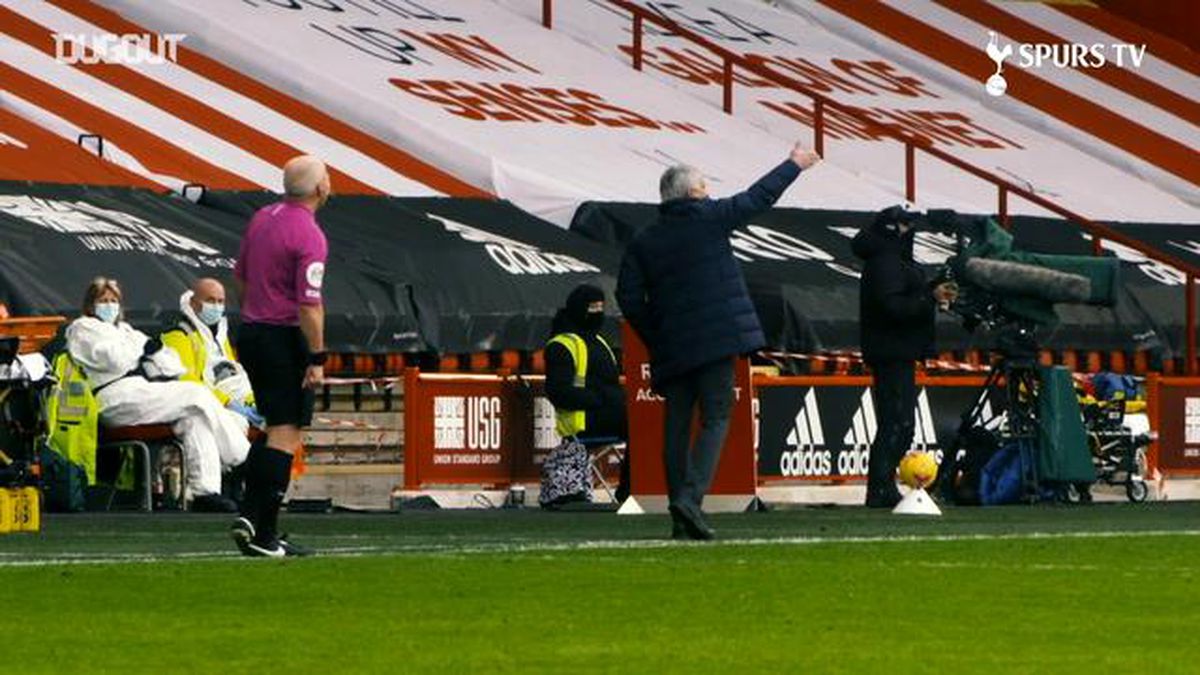 Jose Mourinho'nun Kamerasından Sheffield United Galibiyeti