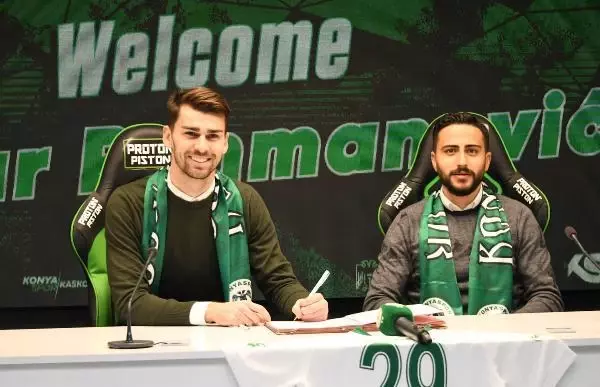 Konyaspor'da Amar Rahmanovic imzaladı Konyaspor'da Amar Rahmanovic imzaladı