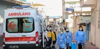 Samsun'da 85 yaş üstü vatandaşların aşılanmasına başlandı