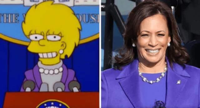Simpsonlar yine gündemde! Kamala Harris'in yemin törenindeki kıyafetini 20 yıl önceden bildiler Simpsonlar yine gündemde! Kamala Harris'in yemin törenindeki kıyafetini 20 yıl önceden bildiler