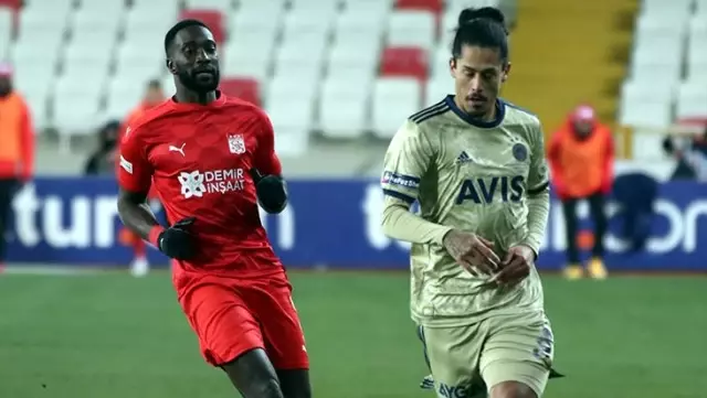 Last Minute: Fenerbahçe drew 1-1 with Sivasspor on the road Last Minute: Fenerbahçe drew 1-1 with Sivasspor on the road