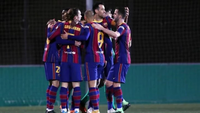 Barcelona qualifies for overtime in the King's Cup