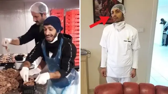 Döner fabrikasındaki skandala Bakanlık el atınca videoda kahkahalar atan şahsın suratı asıldı Döner fabrikasındaki skandala Bakanlık el atınca videoda kahkahalar atan şahsın suratı asıldı