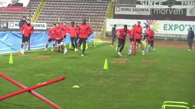 Hatayspor'da Gaziantep FK maçı hazırlıkları Hatayspor'da Gaziantep FK maçı hazırlıkları