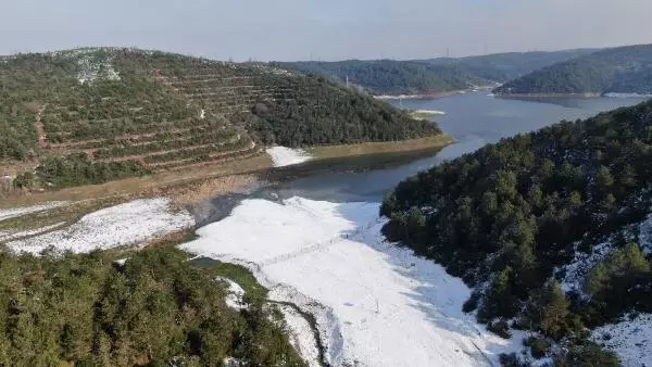 (Havadan görüntülerle) İSTANBUL'DA BARAJLARDA DOLULULUK YÜZDE 31.39'A ÇIKTI (Havadan görüntülerle) İSTANBUL'DA BARAJLARDA DOLULULUK YÜZDE 31.39'A ÇIKTI