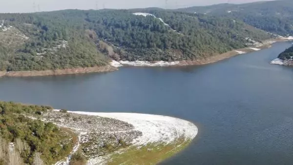 (Havadan görüntülerle) İSTANBUL'DA BARAJLARDA DOLULULUK YÜZDE 31.39'A ÇIKTI (Havadan görüntülerle) İSTANBUL'DA BARAJLARDA DOLULULUK YÜZDE 31.39'A ÇIKTI