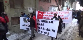 Son dakika haber | HDP il binası önündeki 'Evlat Nöbeti' ikinci haftasında