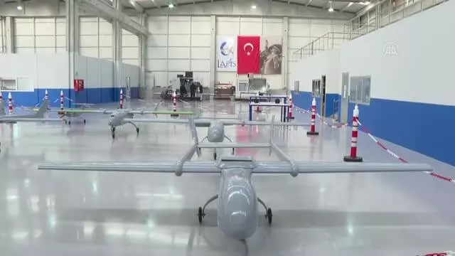 İHA fabrikası üretime başladı İHA fabrikası üretime başladı