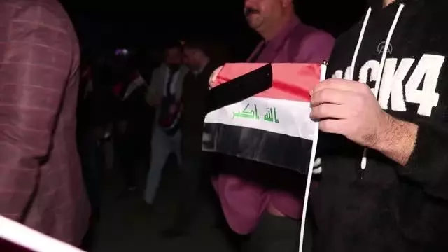 Kerkük'te düzenlenen gösteride Bağdat'taki terör saldırısı kınandı Kerkük'te düzenlenen gösteride Bağdat'taki terör saldırısı kınandı