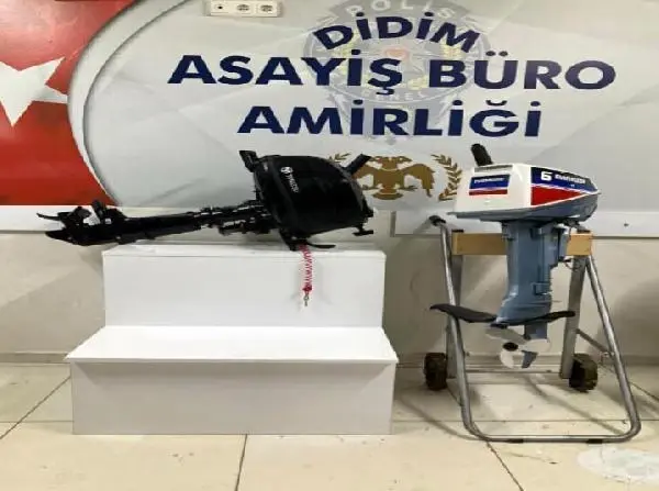 Tekne motoru hırsızlığına 5 tutuklama Tekne motoru hırsızlığına 5 tutuklama