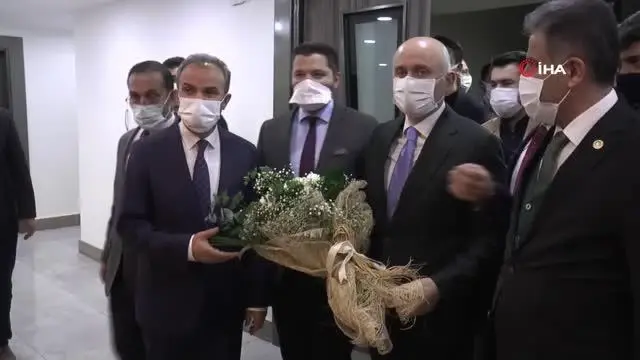 Son dakika haberleri! Ulaştırma ve Altyapı Bakanı Karaismailoğlu, Adıyaman Belediyesini ziyaret etti Son dakika haberleri! Ulaştırma ve Altyapı Bakanı Karaismailoğlu, Adıyaman Belediyesini ziyaret etti