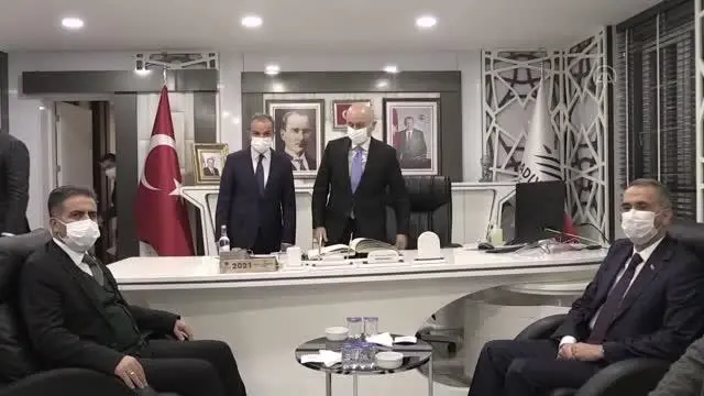 Son dakika haberleri! Ulaştırma ve Altyapı Bakanı Karaismailoğlu, Adıyaman Belediyesini ziyaret etti Son dakika haberleri! Ulaştırma ve Altyapı Bakanı Karaismailoğlu, Adıyaman Belediyesini ziyaret etti