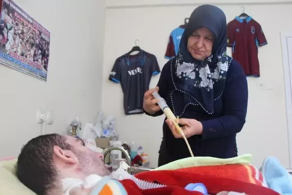 Yatağa mahkum Yusuf, sadece Nwakaeme'ye tepki veriyor Yatağa mahkum Yusuf, sadece Nwakaeme'ye tepki veriyor