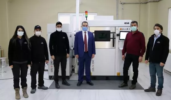 AFYONKARAHİSAR - Eklemeli imalat teknolojisi ile titanyum parça üretiyorlar AFYONKARAHİSAR - Eklemeli imalat teknolojisi ile titanyum parça üretiyorlar