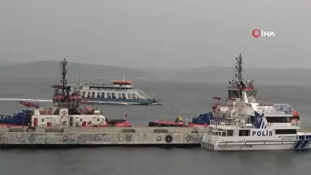 Çanakkale'de ada seferlerine fırtına engeli Çanakkale'de ada seferlerine fırtına engeli