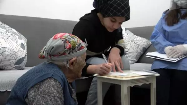 Covid-19 aşısı olan Gülendam nineden teşekkür mektubu Covid-19 aşısı olan Gülendam nineden teşekkür mektubu