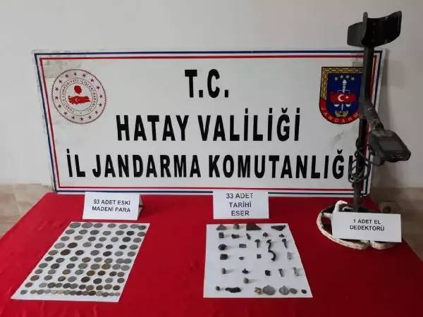 Hatay'da tarihi eser operasyonu Hatay'da tarihi eser operasyonu