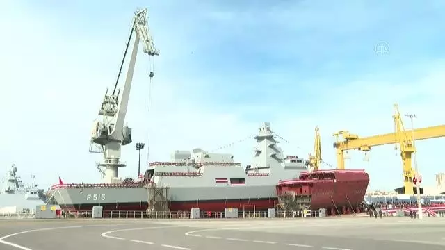 Cumhurbaşkanı Erdoğan, İstanbul Fırkateyni'nin Denize İniş Töreni'nde konuştu: (1) Cumhurbaşkanı Erdoğan, İstanbul Fırkateyni'nin Denize İniş Töreni'nde konuştu: (1)