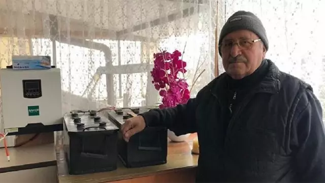 Kurduğu sistem sayesinde 8 yıldır elektriğe tek kuruş para ödemiyor Kurduğu sistem sayesinde 8 yıldır elektriğe tek kuruş para ödemiyor