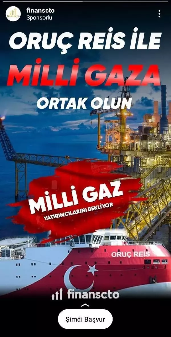 'Milli gaza ortak olma' vaadiyle dolandırıcılık 'Milli gaza ortak olma' vaadiyle dolandırıcılık