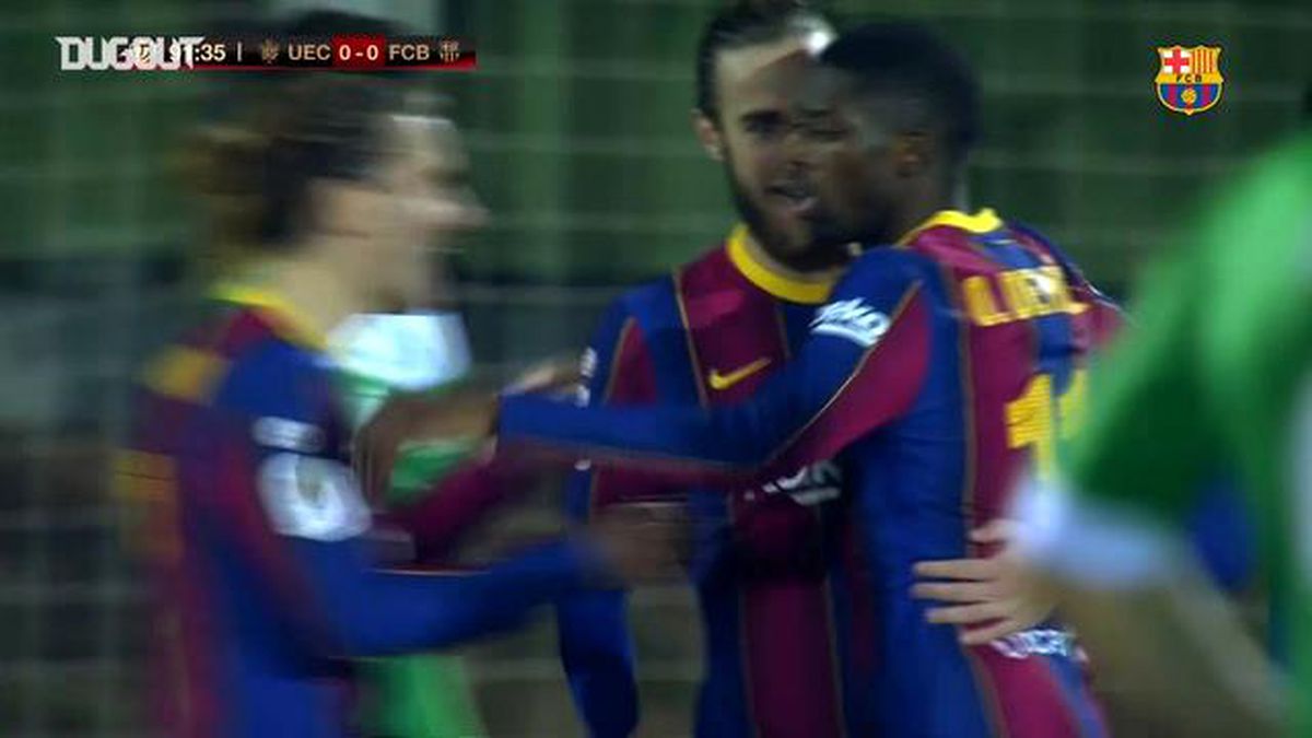Ousmane Dembele'nin Cornella'ya Attığı Gol