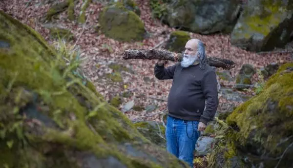 Baba-oğul doğayı fotoğraflıyor Baba-oğul doğayı fotoğraflıyor