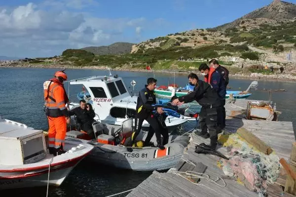 Datça'da balıkçı teknesi alabora oldu: 4 balıkçı kurtuldu, 1 kişi kayıp (2)