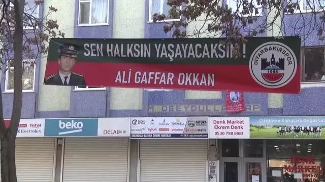 DİYARBAKIR - Spor kulüpleri şehit Emniyet Müdürü Gaffar Okkan ve 5 polis memurunu andı
