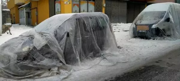Erzurum eksi 30'u gördü, Doğu buz kesti Erzurum eksi 30'u gördü, Doğu buz kesti