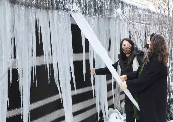 Erzurum eksi 30'u gördü, Doğu buz kesti Erzurum eksi 30'u gördü, Doğu buz kesti