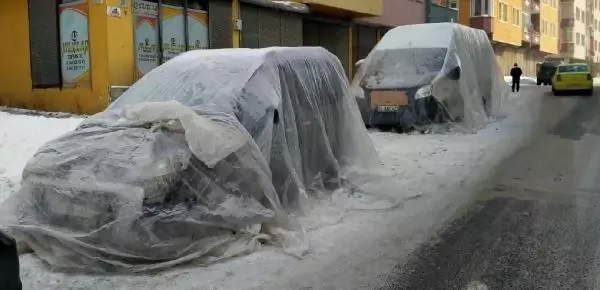 Erzurum eksi 30'u gördü, Doğu buz kesti Erzurum eksi 30'u gördü, Doğu buz kesti