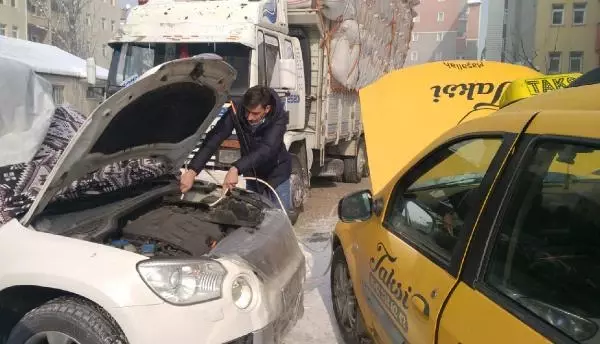 Erzurum eksi 30'u gördü, Doğu buz kesti Erzurum eksi 30'u gördü, Doğu buz kesti