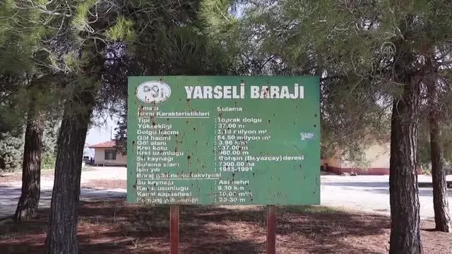 HATAY -Yarseli Barajı'nda su seviyesi arttı HATAY -Yarseli Barajı'nda su seviyesi arttı