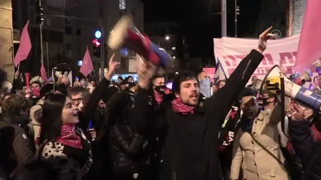 İsrail'de Netanyahu karşıtı protestolar devam ediyor İsrail'de Netanyahu karşıtı protestolar devam ediyor