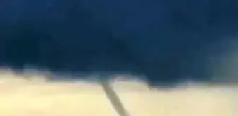 Kumluca açıklarında 'hortum'