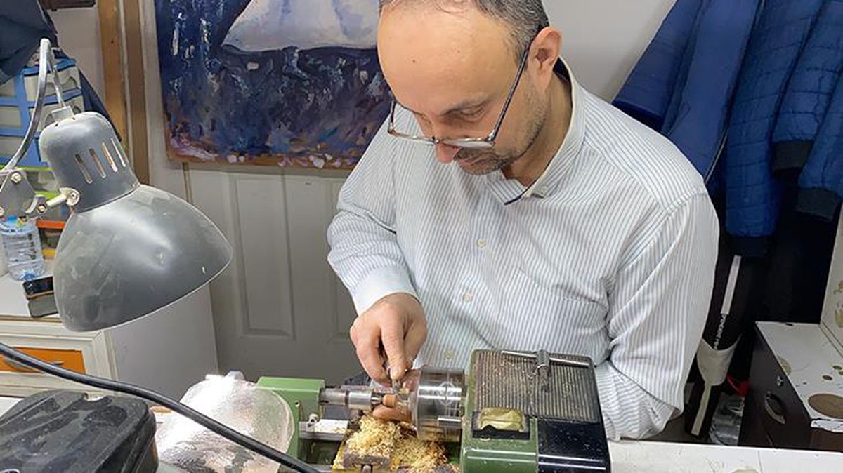 Suudi Arabistan Krallığı'nın tespihlerini İznikli usta üretiyor