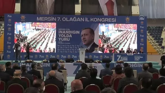 AK Parti Genel Başkan Yardımcısı Sarıeroğlu, Mersin 7. Olağan İl Kongresi'nde konuştu AK Parti Genel Başkan Yardımcısı Sarıeroğlu, Mersin 7. Olağan İl Kongresi'nde konuştu