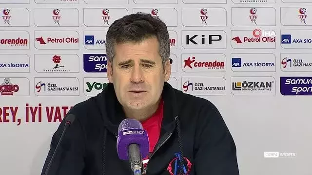 Altınordu - Menemenspor maçının ardından Altınordu - Menemenspor maçının ardından