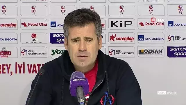 Altınordu - Menemenspor maçının ardından Altınordu - Menemenspor maçının ardından