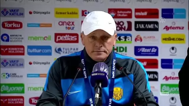Aytemiz Alanyaspor-MKE Ankaragücü maçının ardından Aytemiz Alanyaspor-MKE Ankaragücü maçının ardından