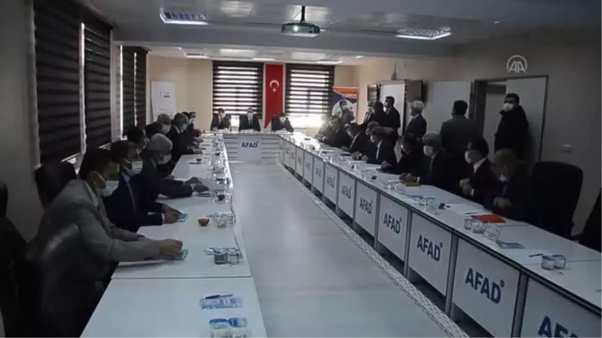 'İl Afet Risk Azaltma Planı' toplantısı düzenlendi