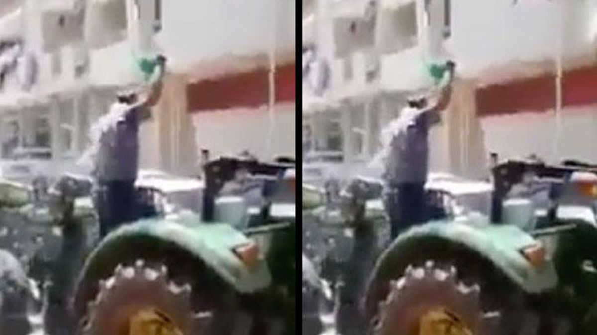 Borcu olan tütün üreticisi sinir krizi geçirdi! Bankanın önünde kendini yakmak istedi